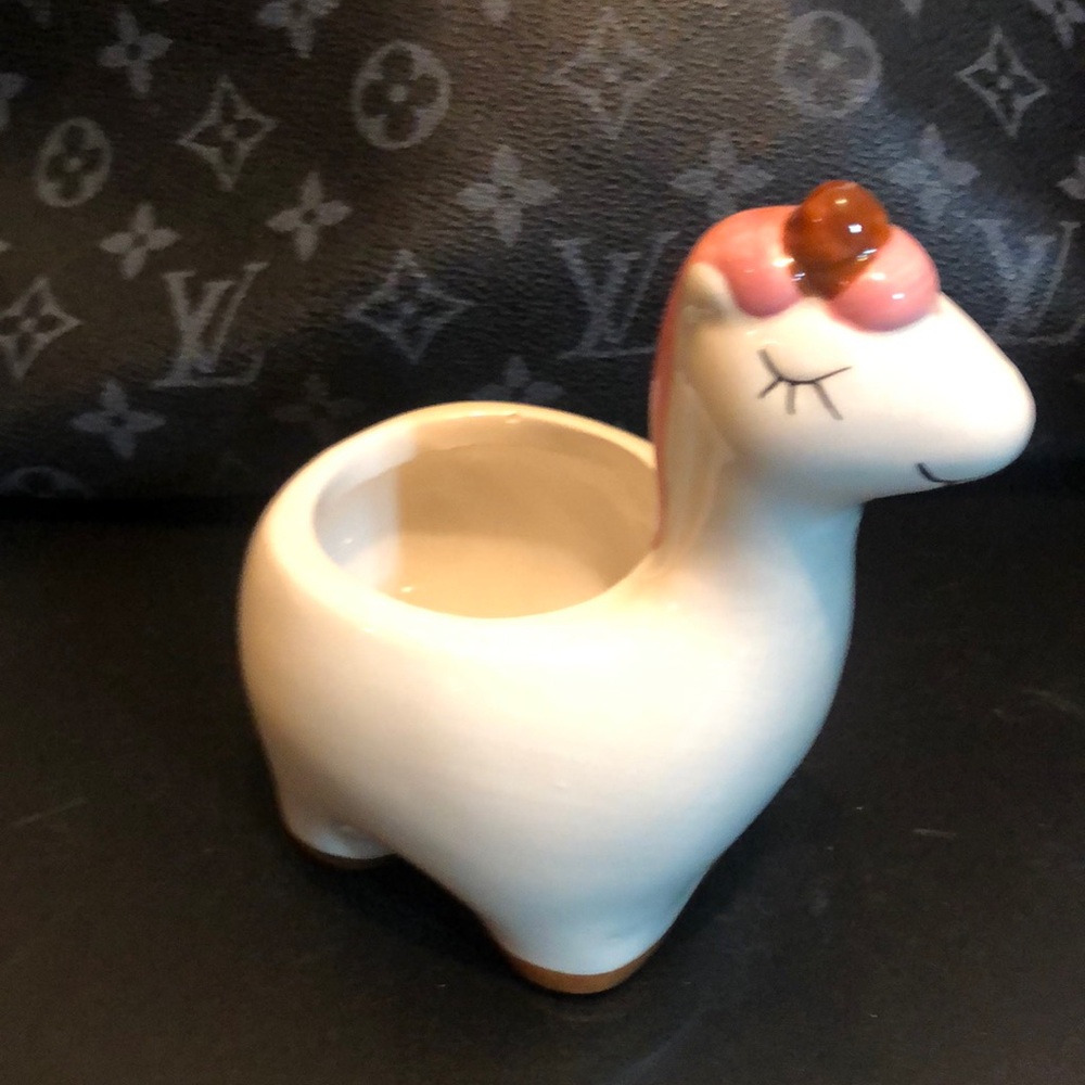 Vintage Unicorn planter